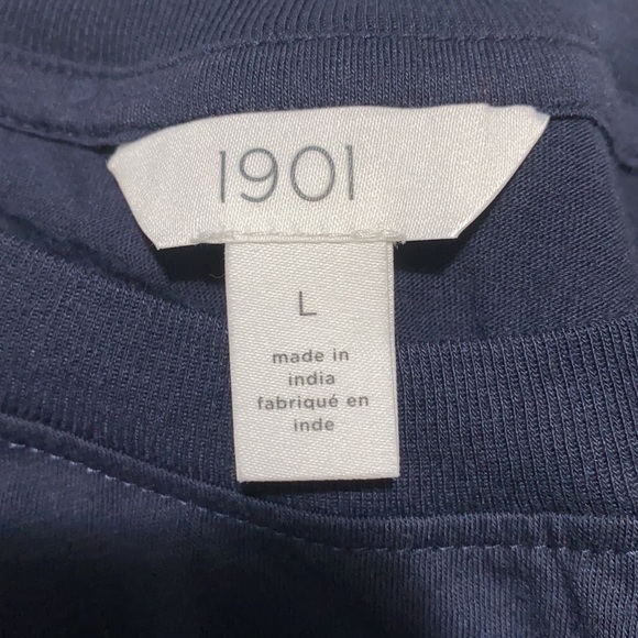 VOTE T-shirt, your VOTE your VOICE, Nordstrom brand 1901, red white & blue, New - Picture 3 of 5